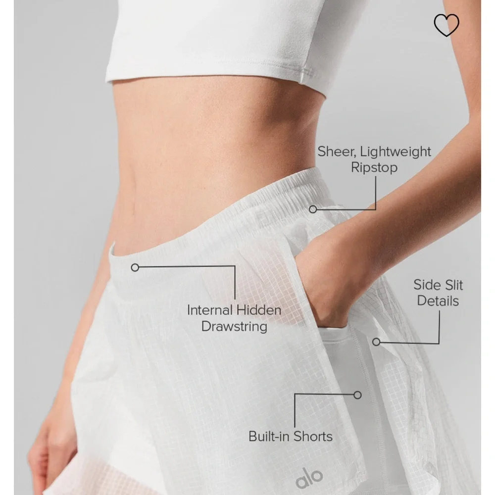 Alo Yoga Women's Game Time Neon Pink Bubblegum Shorts - Picture 12 of 12